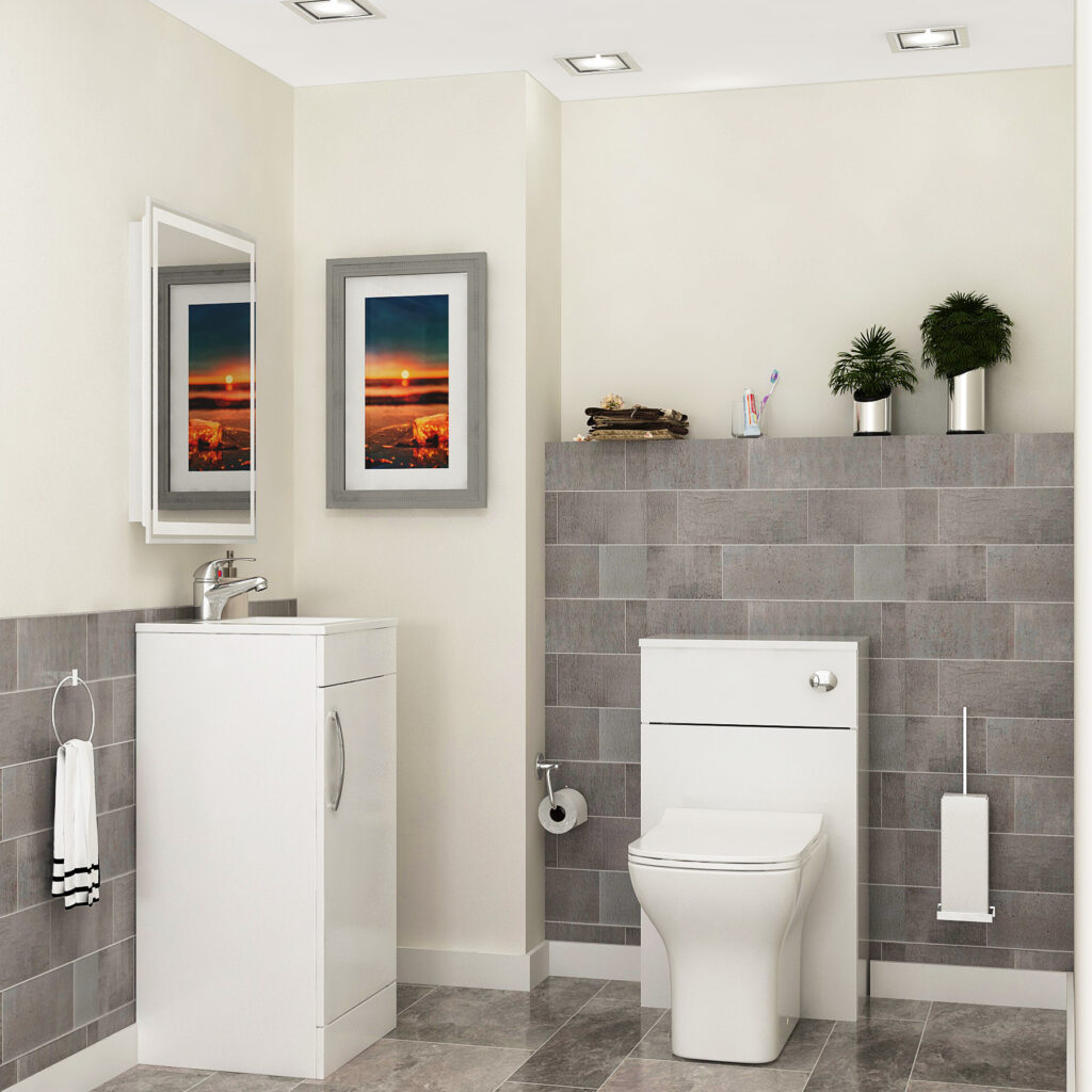 Double Sink Vanity Unit